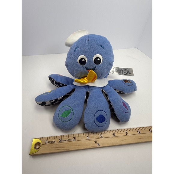 Baby Einstein Opus the Octopus Blue Sensory Plush Toy - Picture 7 of 7